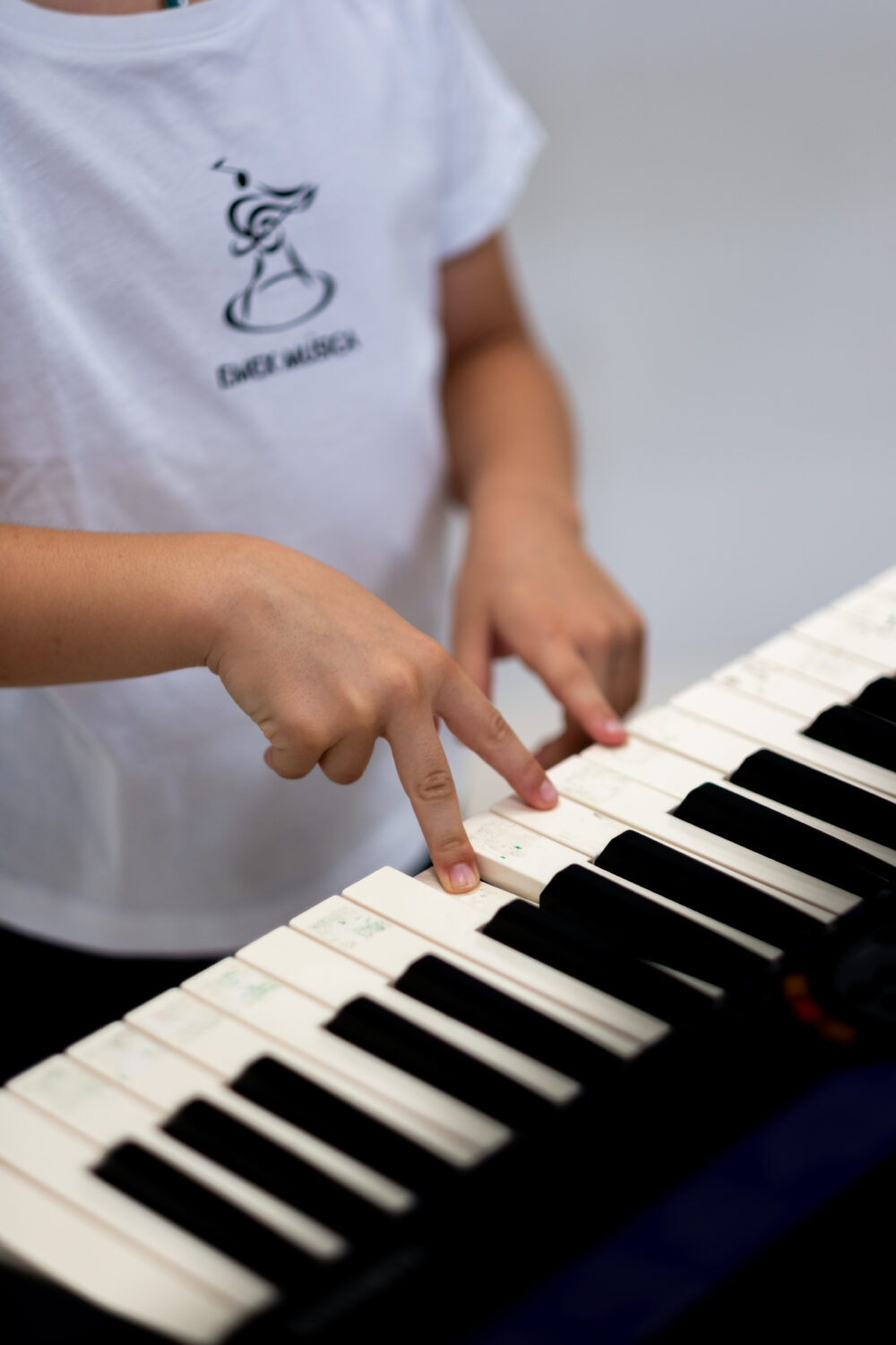 Clase de música para niños pequeños en EMEX Música, Pozuelo